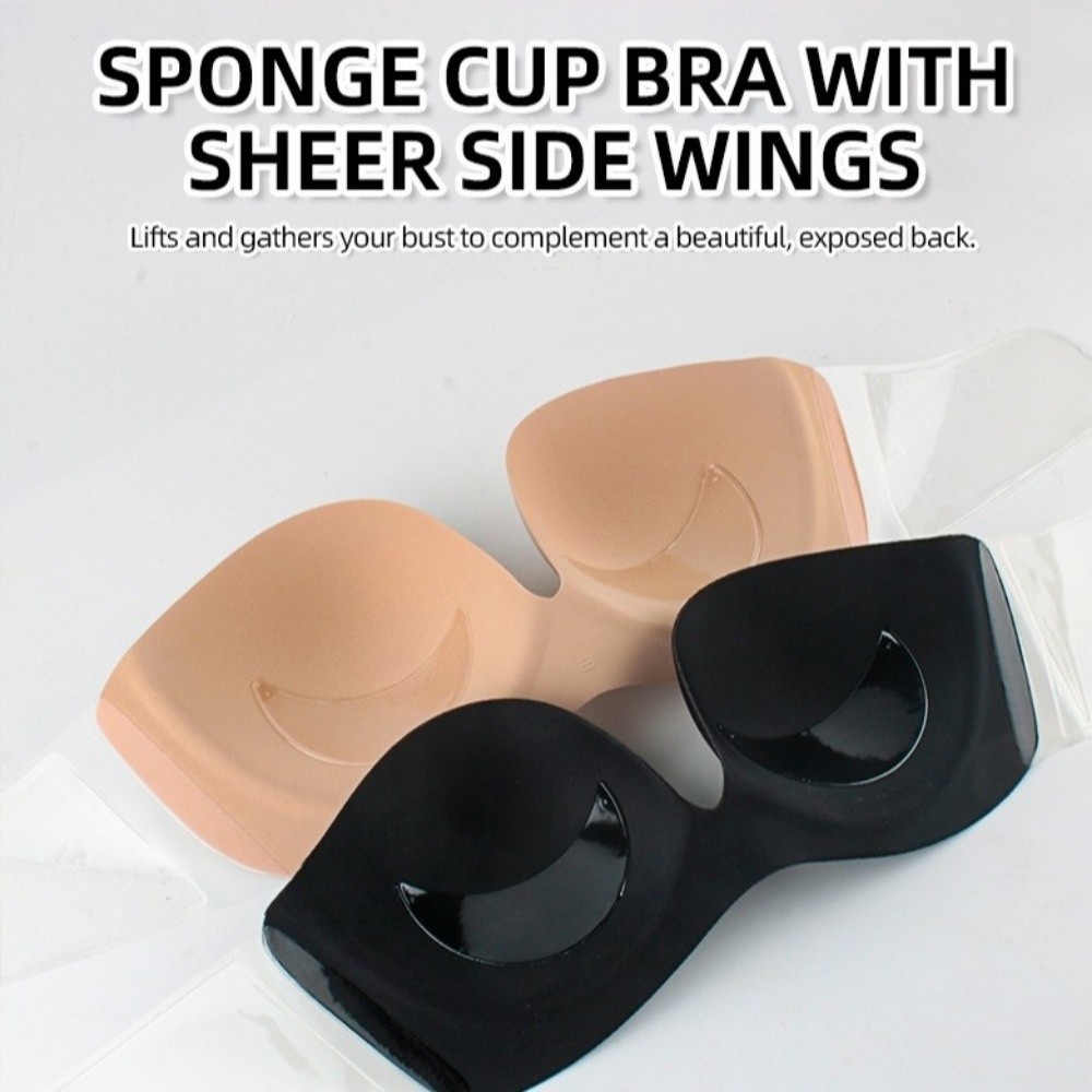 Underwear Seamless Invisible B - Backless Bra Sticky 评论和价格