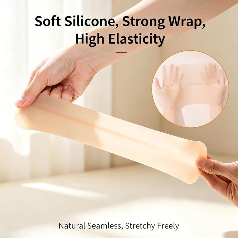 6Pcs Precut Silicone Boob Tape - Strapless Bra Adhesive 评论和价格