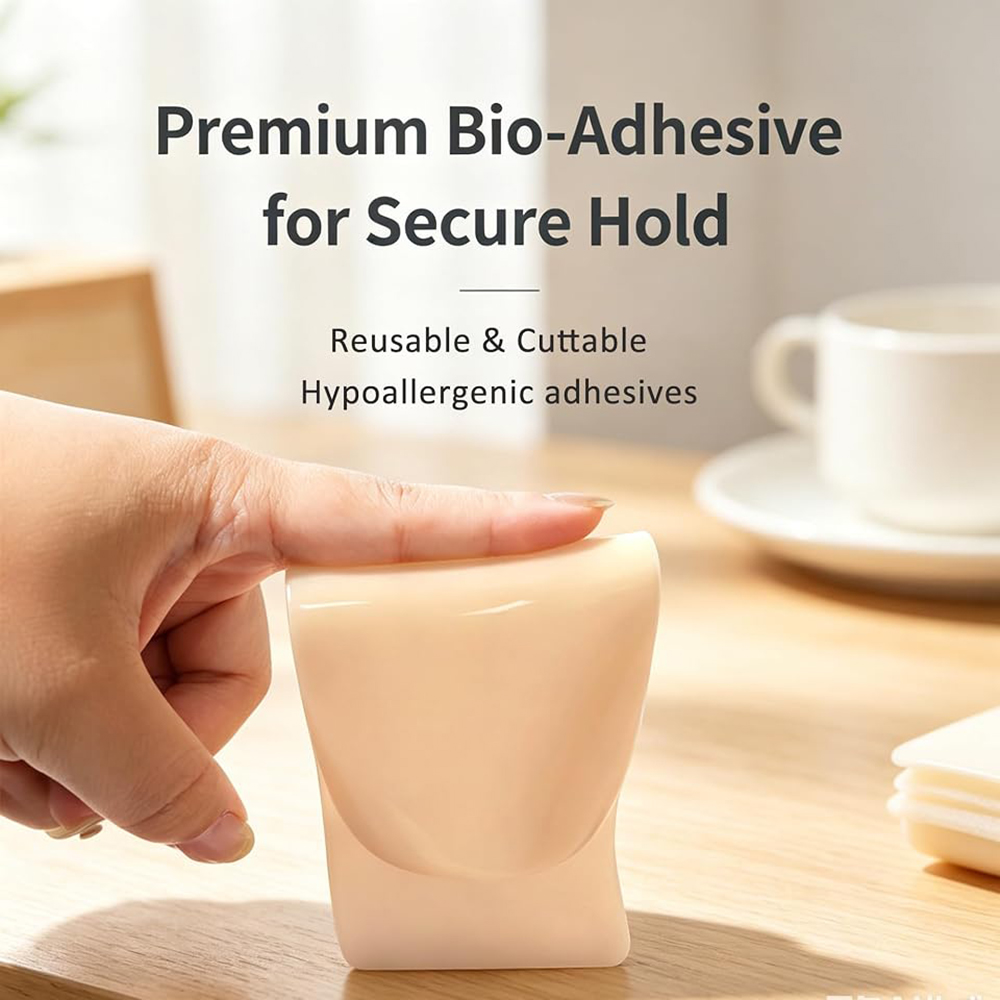 6Pcs Precut Silicone Boob Tape - Strapless Bra Adhesive 评论和价格