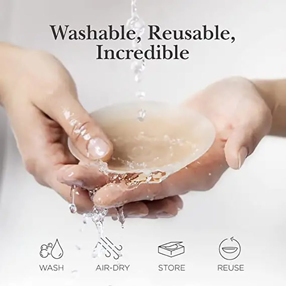 Reusable Silicone Adhesive Nip - Strapless Bra Adhesive 评论和价格