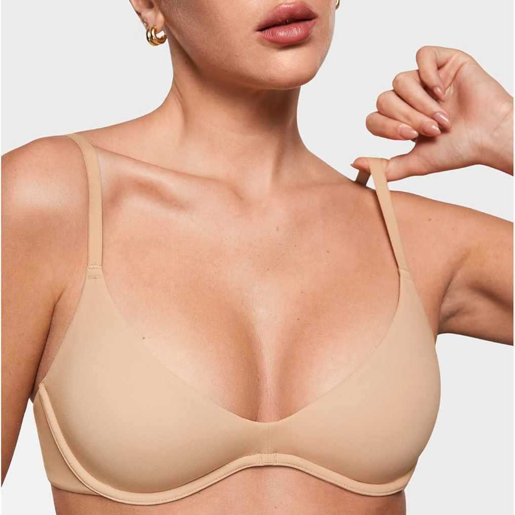 Women's Deep V Unpadded Seamle - Plunge Bra Push Up 评论和价格