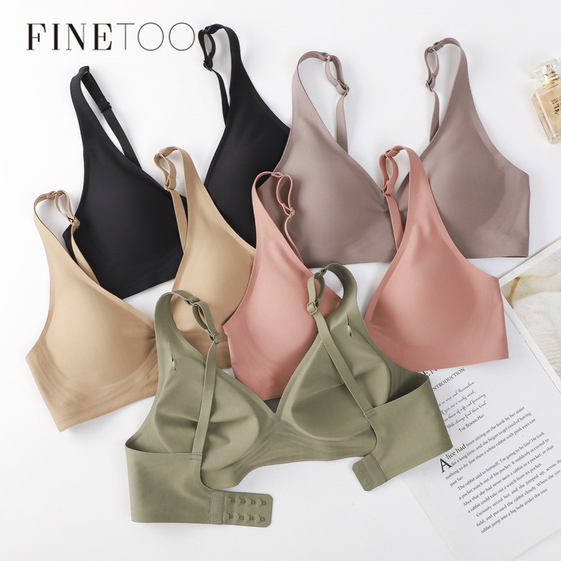 FINETOO Soft Wireless Bra Wome - Mastectomy Bra Pocket 评论和价格