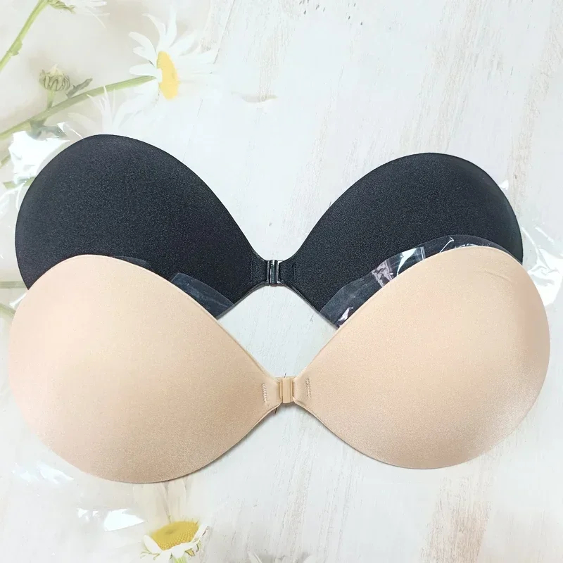1/2PCS Palm Push Up Invisible  - Strapless Bra Adhesive 评论和价格