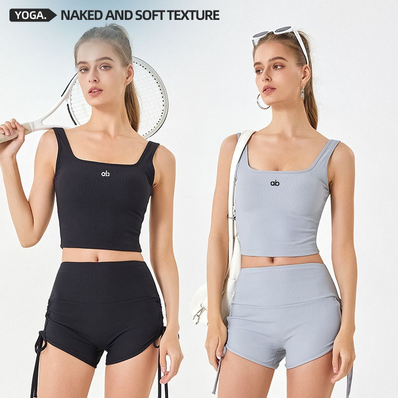 Women Summer Ribbed Yoga Tank  - Minimizer Bra Women 评论和价格