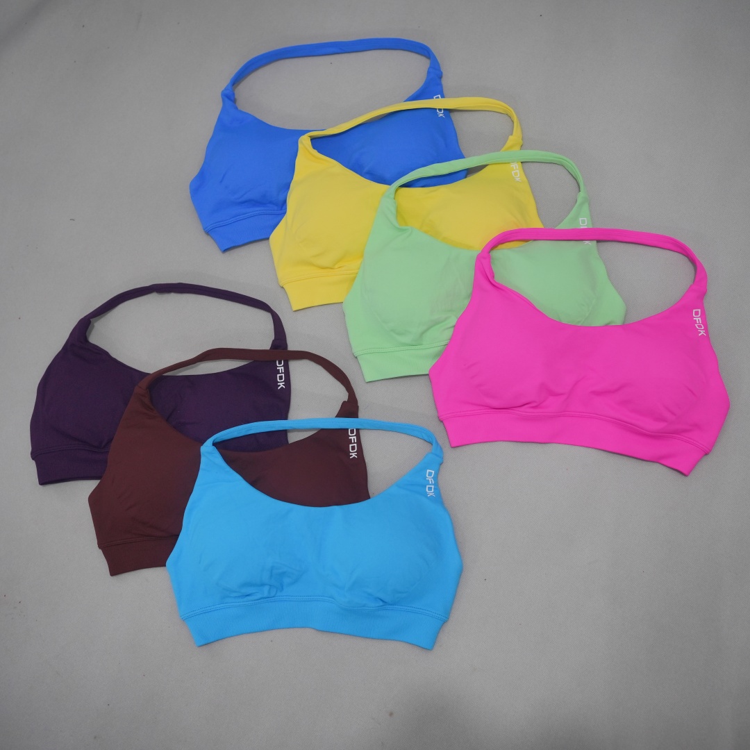 DFDK Women Seamless Sports Bra - Sports Bra Racerback 评论和价格