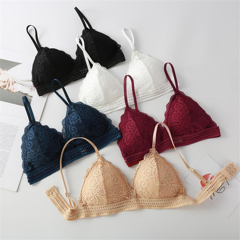 2026 Women's Bra New French Tr - Lace Bralette Set 评论和价格