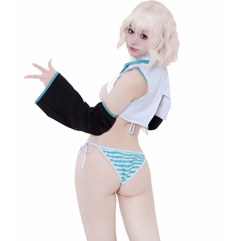 SENMHS Anime Sexy Miku Uniform - Lace Bralette Set 评论和价格